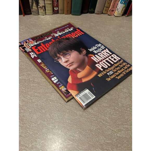 Harry Potter Entertainment Weekly/Movie Magic Magazine Lot-Good Condition - Picture 7 of 7